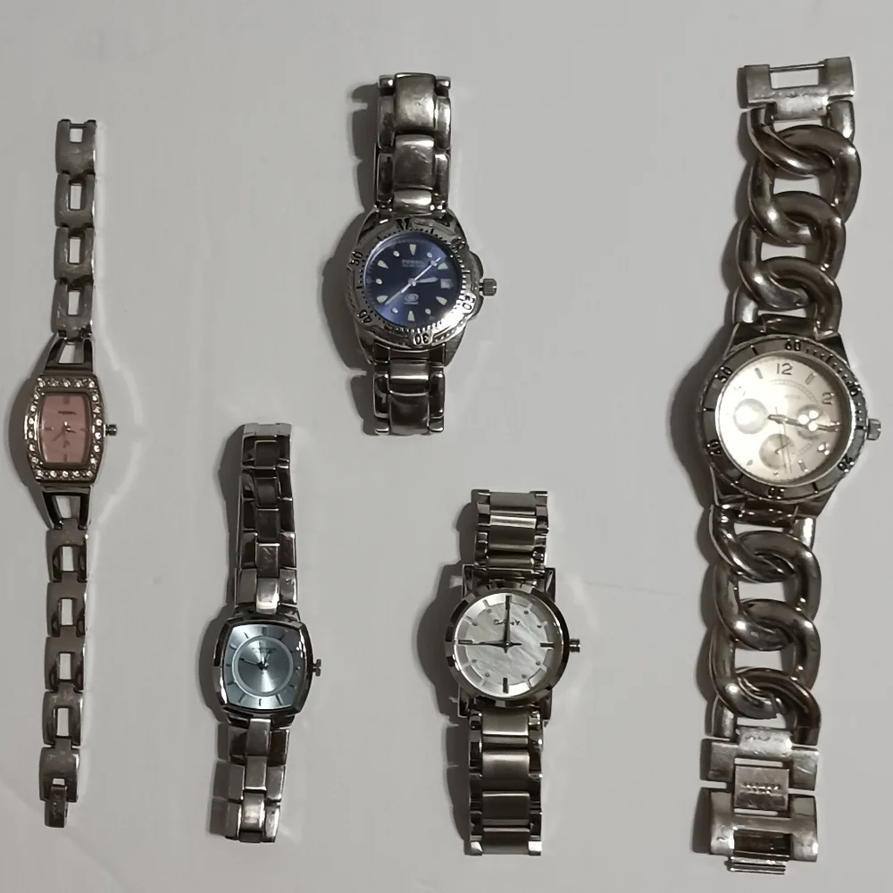 Fossil, Kenneth Cole, DKNY Watches Lot of 5.